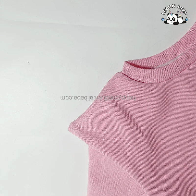 LEZONKIDS - Conjuntos de Roupas Femininas de Duas Peças Personalizadas para Crianças
